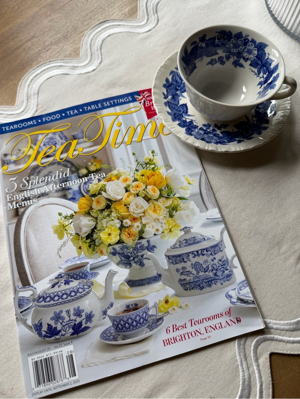Wedgwood of Etruria & Barlaston tea cup and saucer.